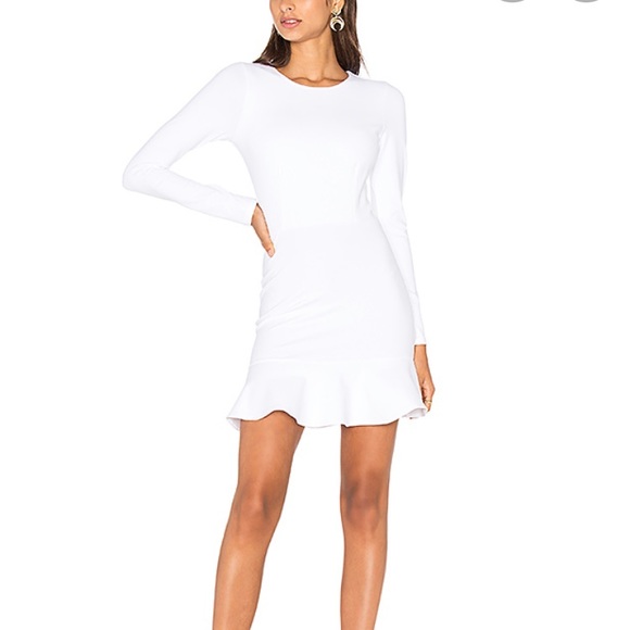 Donna Mizani Dresses & Skirts - Donna Mizani Long Sleeve Ruffled Mini Dress. Small